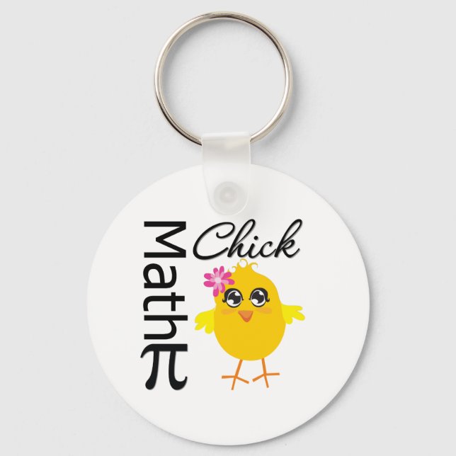 Llavero Math Chick (Anverso)