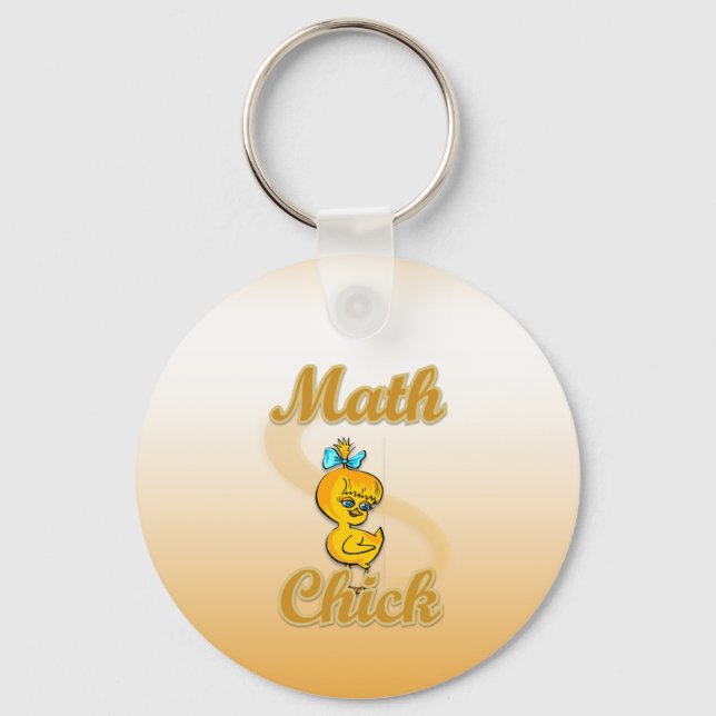 Llavero Math Chick (Anverso)