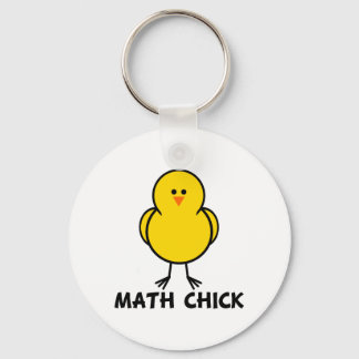 Llavero Math Chick
