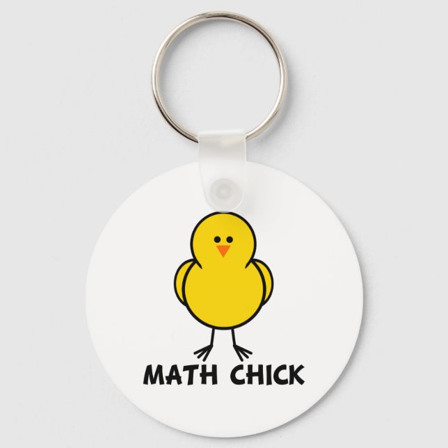 Llavero Math Chick (Anverso)