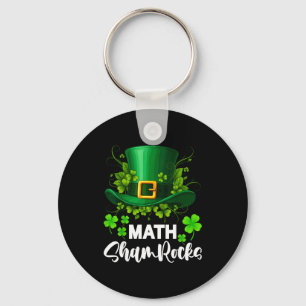 Llavero Math Shamrocks St. Patricks Day Escuela
