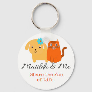 Llavero Matilda & Me Keyring