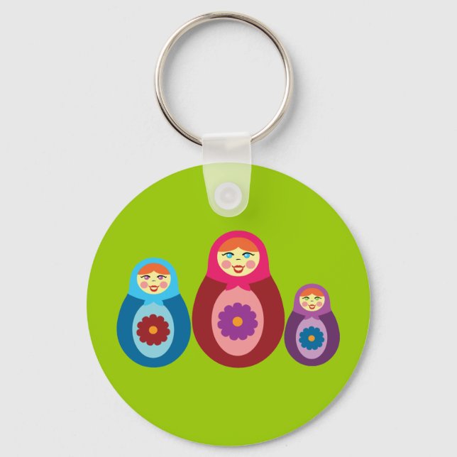 Llavero Matryoshka Dolls (Anverso)