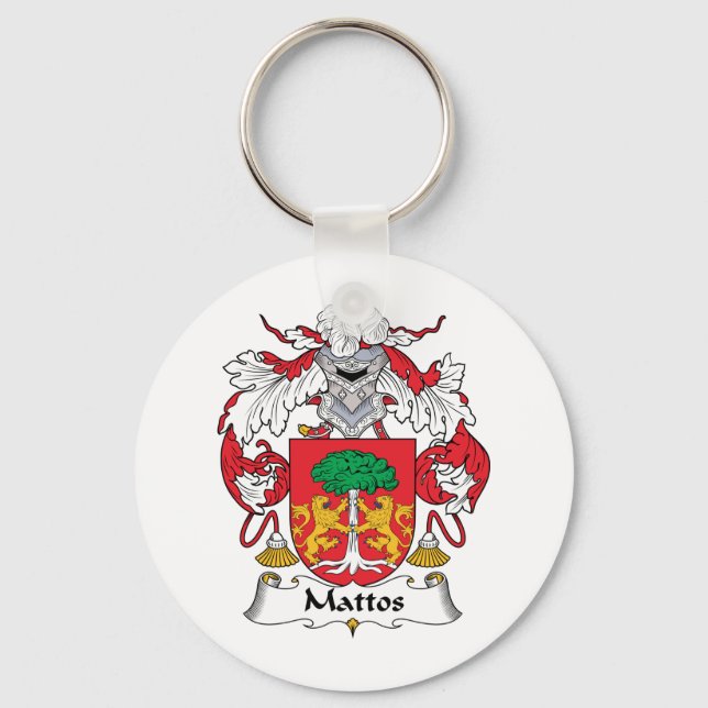 Llavero Mattos Family Crest (Anverso)
