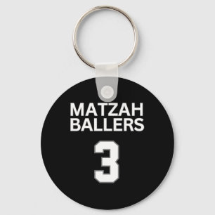 Llavero Matzah Ballers 3 divertida selección judía de balo