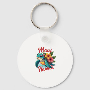 Llavero Maui Hawaii T Shirt Chica Women Niños Sea Turtle H