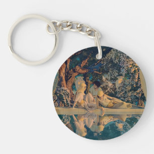 Llavero Maxfield Parrish El Jardín de Alá 1918 Arte Fino