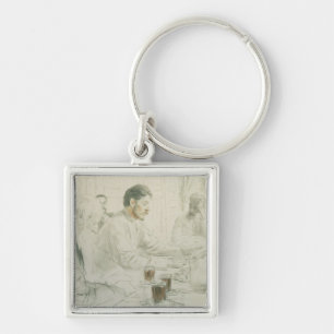 Llavero Máxima Gorki que lee niños de su poema 'de