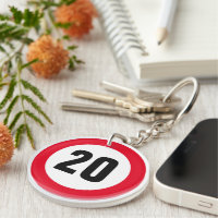 Máximo de 20 mph límite de velocidad tráfico de la