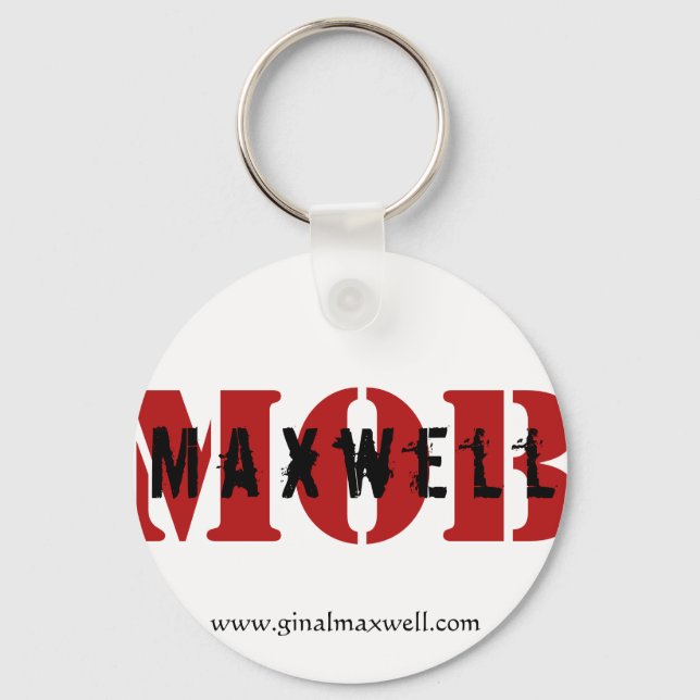 Llavero Maxwell MOB White Key Chain (Anverso)