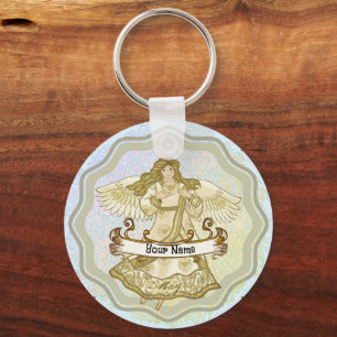 Llavero May Birthday Angel cumpleaños personalizados keych