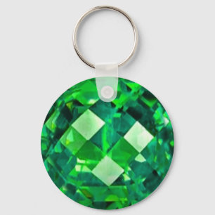Llavero May EMERALD BIRTHSTONE GEM
