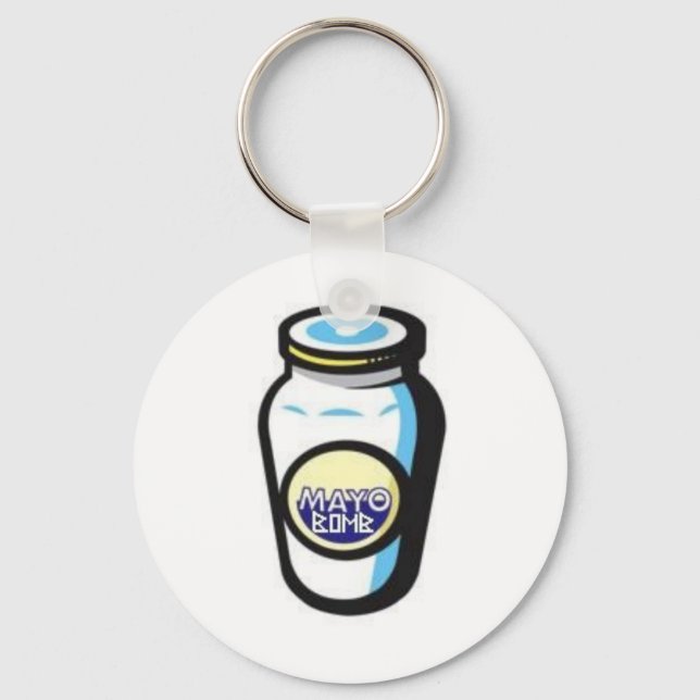 Llavero Mayo Bomb Jar Keychain (Anverso)