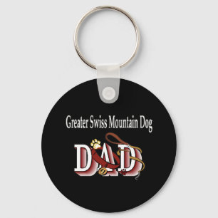 Llavero mayor padre del perro de montaña suizo Keychain
