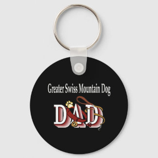 Llavero mayor padre del perro de montaña suizo Keychain