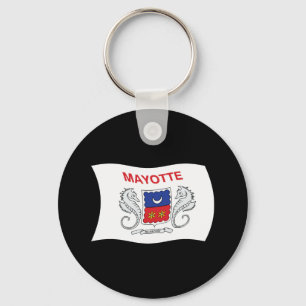 Llavero Mayotte Flag Keychain