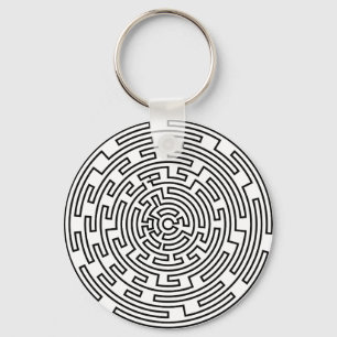 Llavero Maze redondo