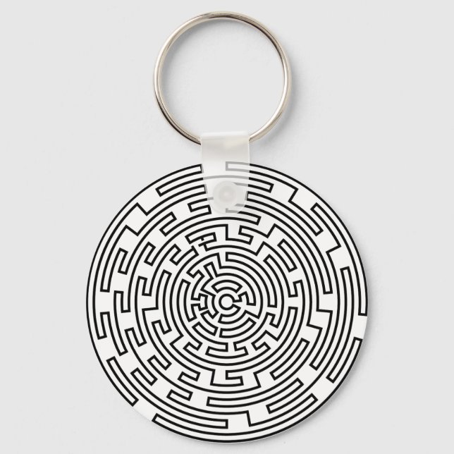 Llavero Maze redondo (Anverso)
