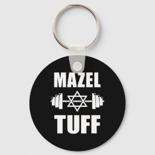 Llavero Mazel Tuff Funny Jewish Workout
