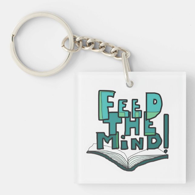 Llavero MAZIPOODLES Feed The Mind 066 (Frente)