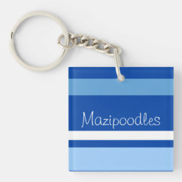 Llavero MAZIPOODLES Rayas Espaguetis 105 Nombre
