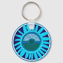 Llavero Mazipoodles Sunflower Sunshine: Azul 1