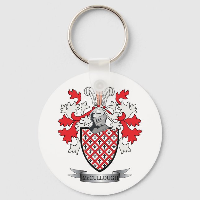 Llavero McCulloch Familia Crest Coat of Arms (Anverso)