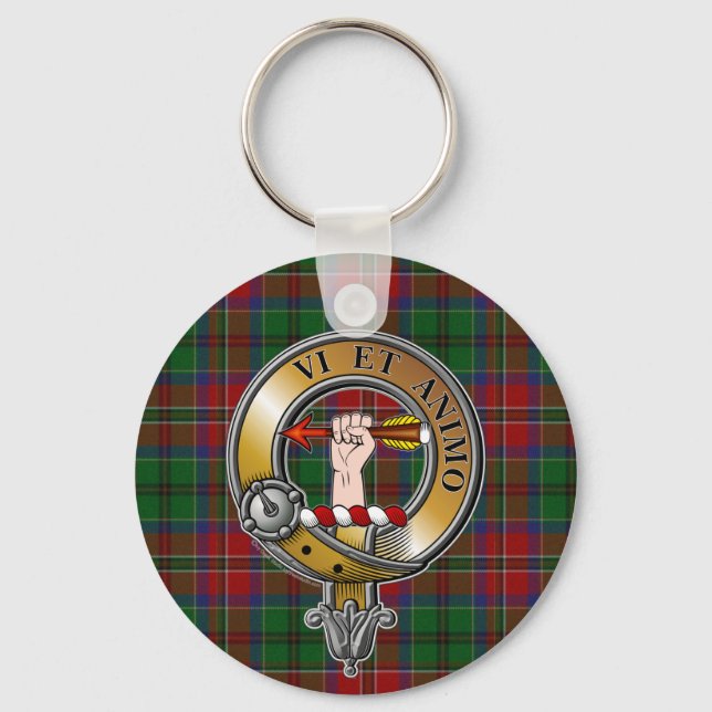 Llavero McCulloch Tartan & Badge (Anverso)