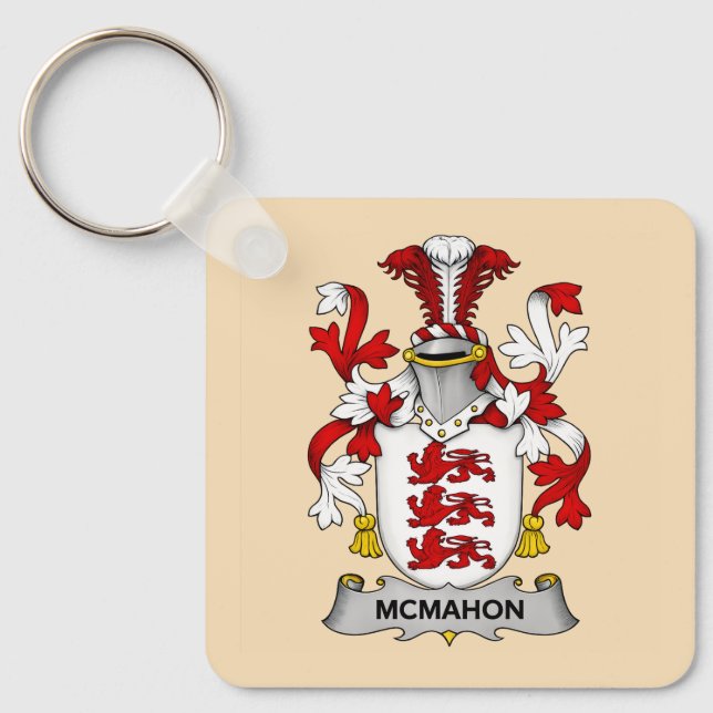 Llavero McMahon Family Coat of Arms Keychain (Anverso)