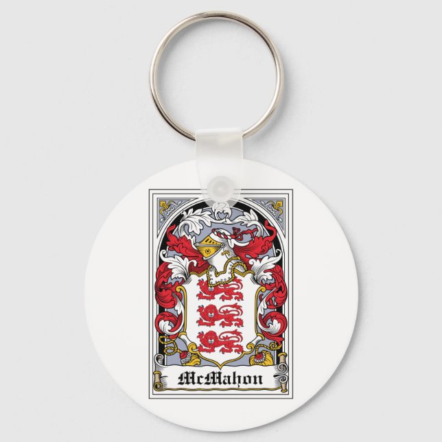 Llavero McMahon Family Crest (Anverso)