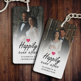 Llavero Me alegro de que me tomara una foto con el corazón