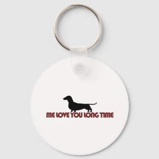 Llavero Me Amo Dachshund Hace Tiempo
