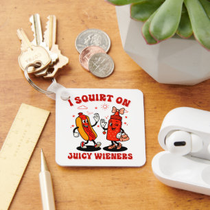Llavero Me Arrepito Con Jugosos Wieners Humor Adulto Graci