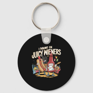 Llavero Me Arrepito Con Juicy Wieners Humor Meme Diversión