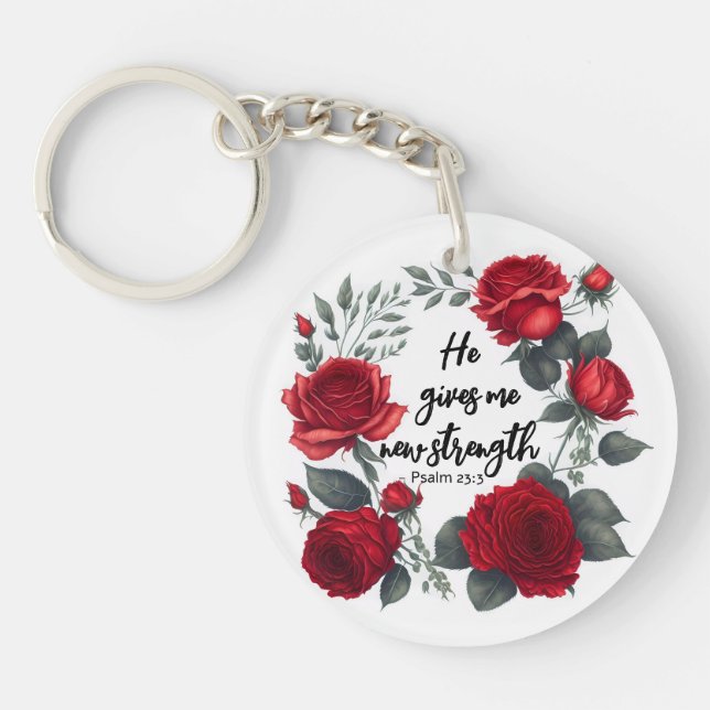 Llavero Me Da Una Nueva Fuerza (Frente)