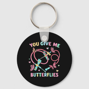 Llavero Me Das Mariposas Enfermera Flebotomía San Valentín