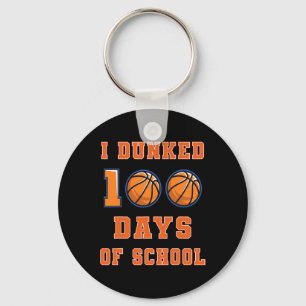 Llavero Me desconcerté 100 días de básquetbol escolar 100