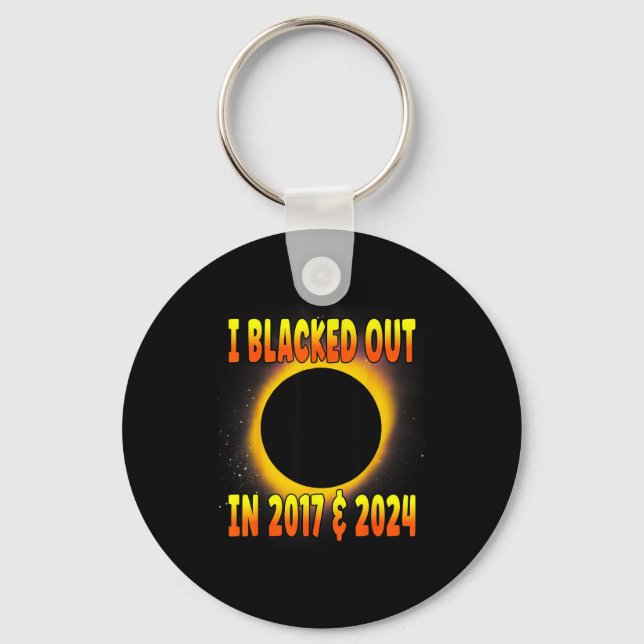 Llavero Me Divertí Me Desmayé 2017 Eclipse Total Solar (Anverso)