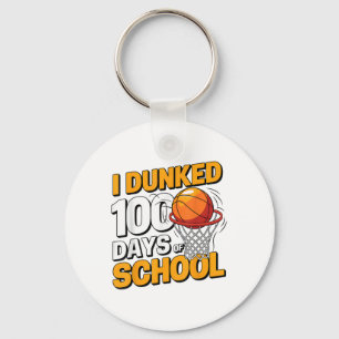 Llavero Me Dormí 100 Días De Básquetbol Escolar 100 Día B