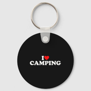 Llavero Me encanta acampar