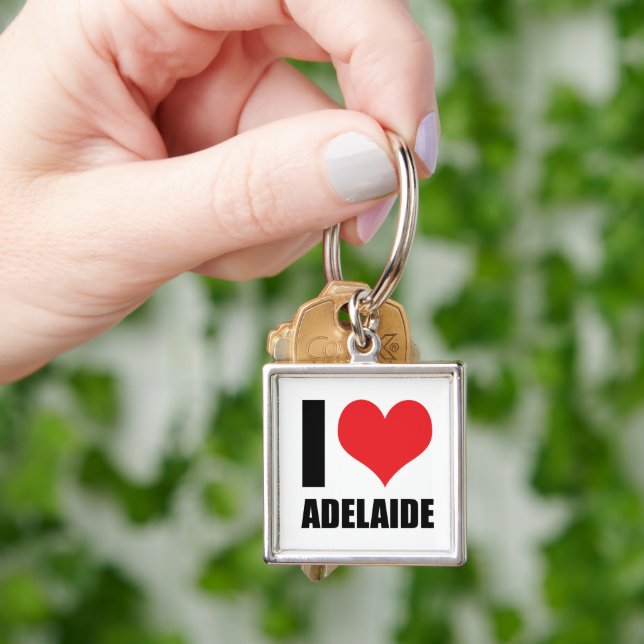 Llavero Me encanta Adelaide (Mano)