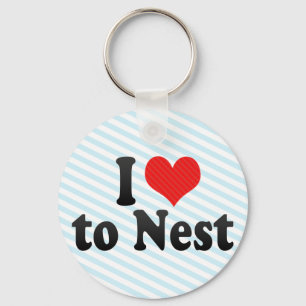 Llavero Me encanta anidar