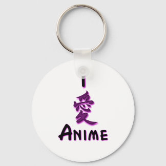 Llavero Me encanta Anime Key Chain