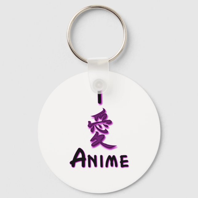 Llavero Me encanta Anime Key Chain (Anverso)