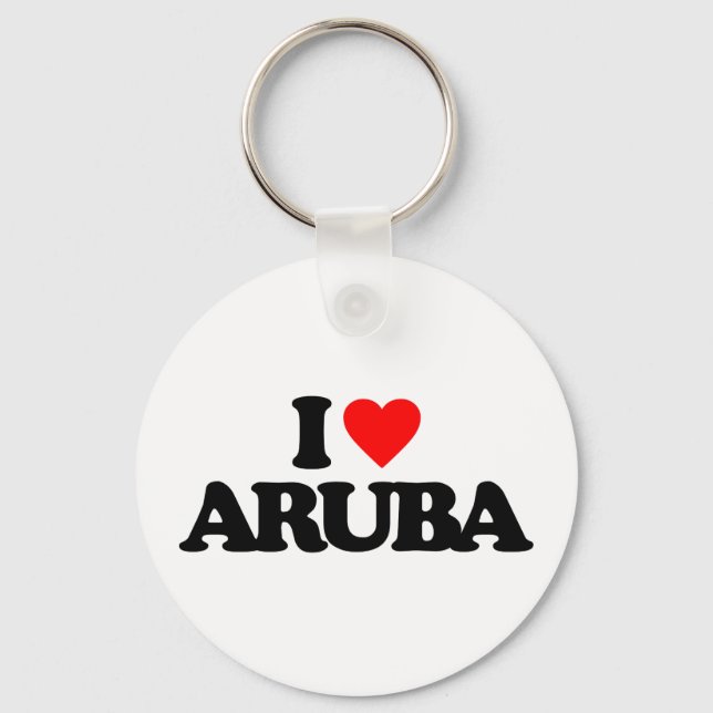 LLAVERO ME ENCANTA ARUBA (Anverso)