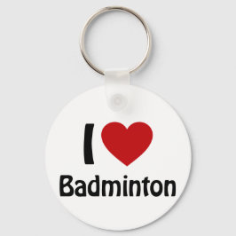 Llavero Me encanta Badminton