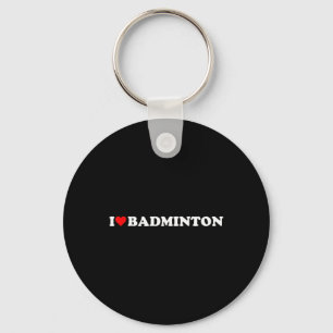 Llavero Me Encanta Badminton Me Encanta El Tema Del Hobby