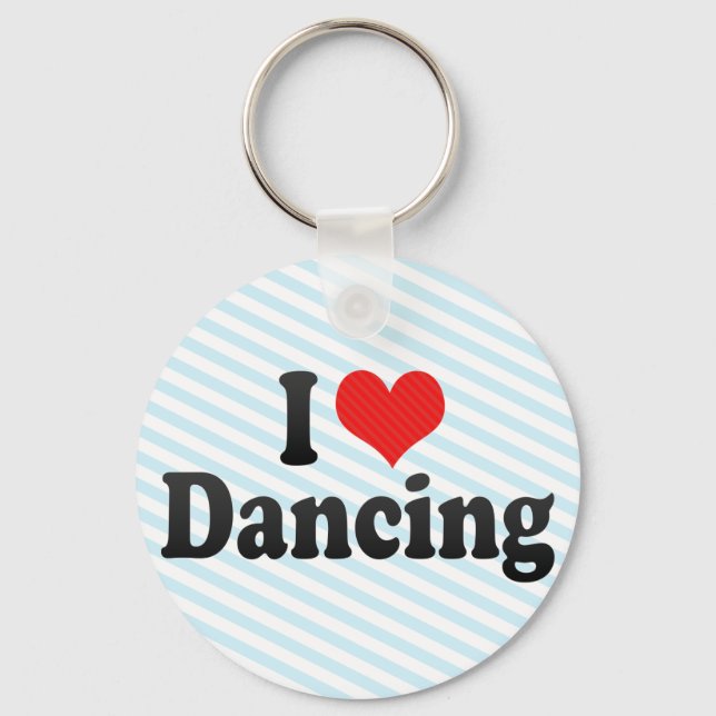 Llavero Me encanta bailar (Anverso)