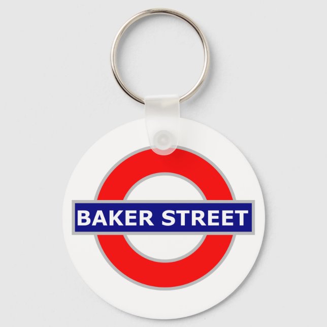 Llavero Me encanta Baker Street | Keychain (Anverso)