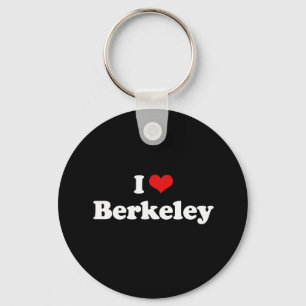 Llavero Me Encanta Berkeley Tshirt Blanco